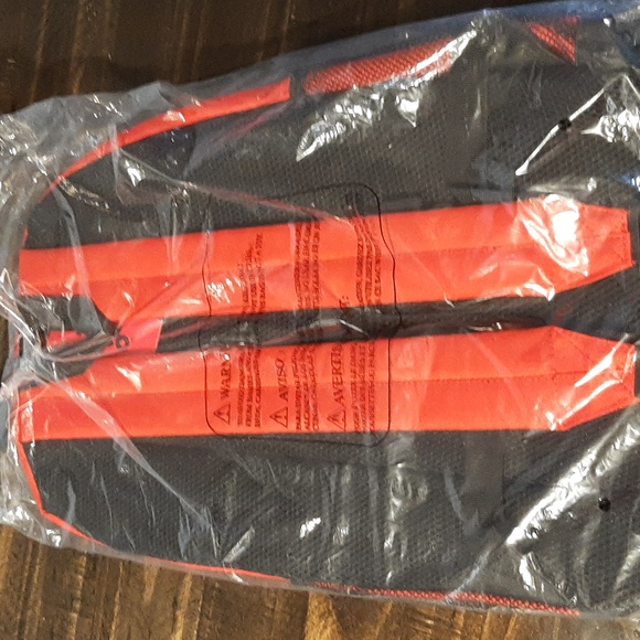 Chicago Blackhawks FOCO Big Logo Bungee Backpack - Picture 3 of 6